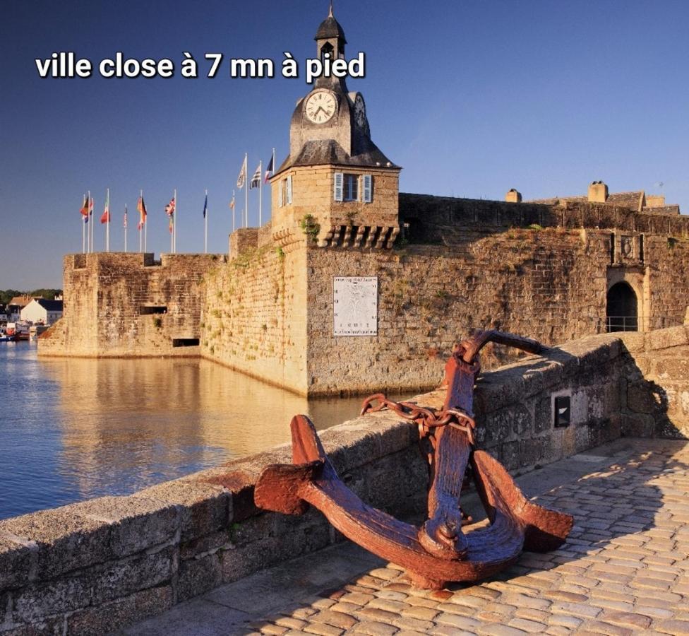 Appartement Vue Mer Concarneau Exterior foto